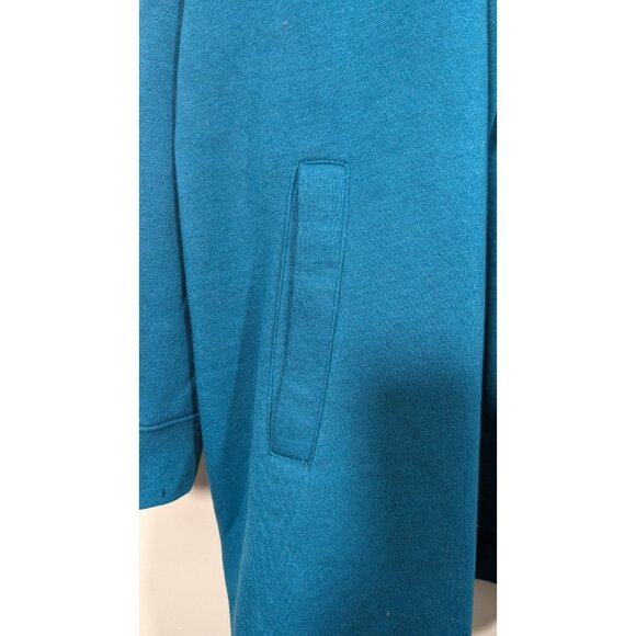 Woman Within Blue 3X Cardigan Button Down Winter Warm - Picture 4 of 10